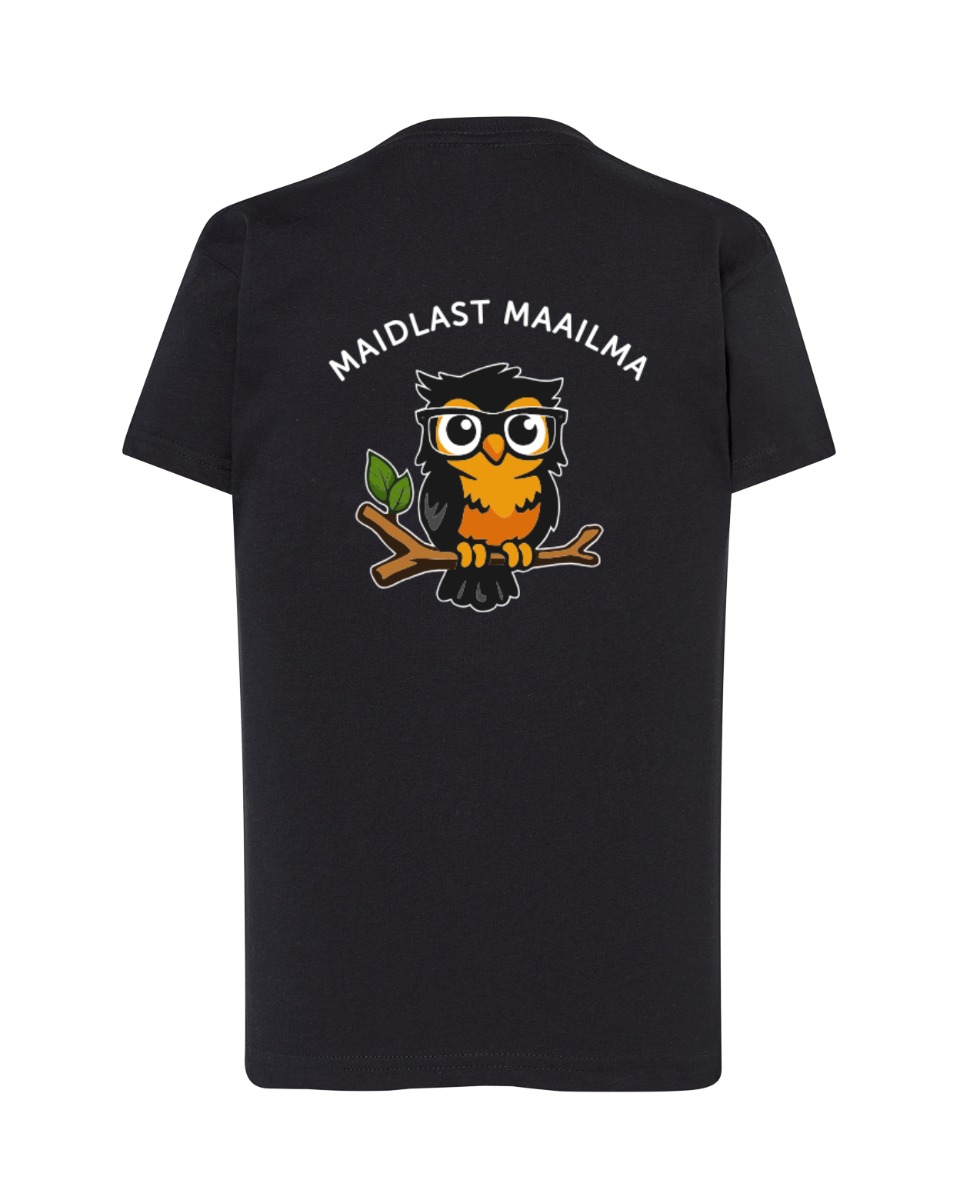 Maidla logo seljale, valge trükk