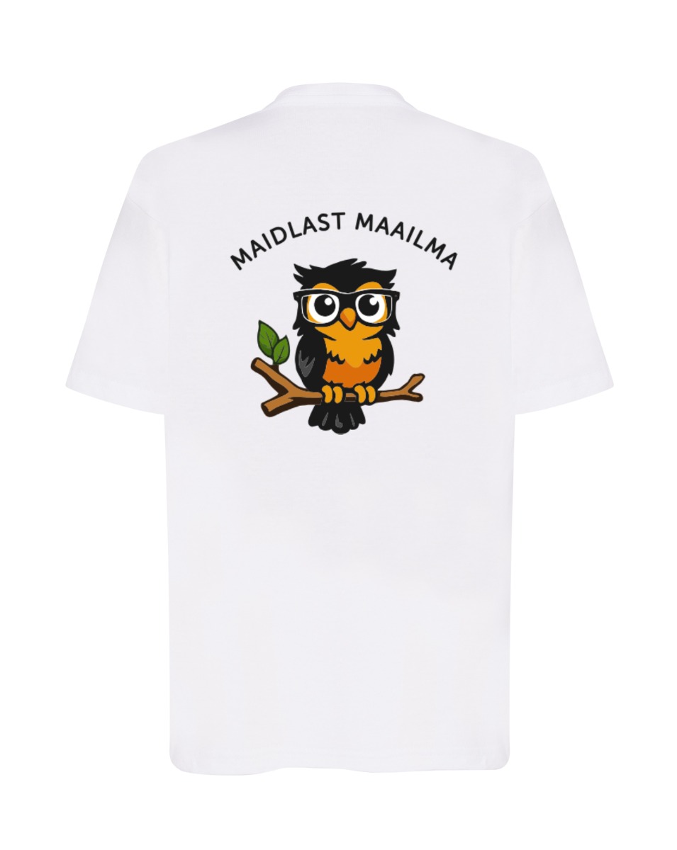 Maidla logo seljale, must trükk